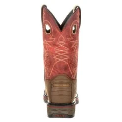 Men's Georgia 11" Carbo-Tec Square Toe Pull-On Waterproof Boots -Boots Shoes Shop 4 650 georgia 11 carbo tec square toe pull on waterproof brown red