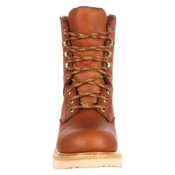 Men's Georgia 8" Wedge Boots -Boots Shoes Shop 4 650 georgia 8 wedge barracuda gold