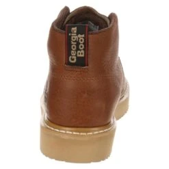 Men's Georgia Farm And Ranch Wedge Chukka Boots -Boots Shoes Shop 4 650 georgia farm and ranch wedge chukka brown