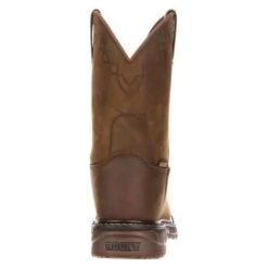 Men's Rocky 10" Original Ride Round Toe Unlined Boots 13 Men's Rocky 10" Original Ride Round Toe Unlined Boots -Boots Shoes Shop 4 650 rocky 10 original ride round toe unlined old weathered tan