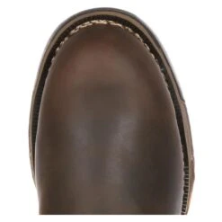 Men's Rocky 11" Aztec Pull-On Steel Shank Waterproof Boots -Boots Shoes Shop 4 650 rocky 11 aztec pull on steel shank waterproof brown