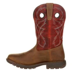 Men's Rocky Legacy 32 Western Waterproof Boots -Boots Shoes Shop 4 650 rocky legacy 32 western waterproof boots tan red