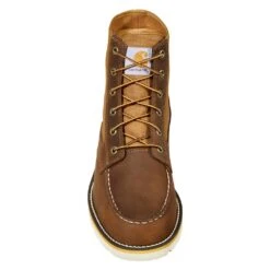 Men's Carhartt 6" Wedge Moc Toe Boots 14 Men's Carhartt 6" Wedge Moc Toe Boots -Boots Shoes Shop 5 1001 carhartt 6 wedge moc toe boots brown leather tan duck