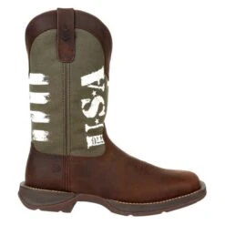 Men's Durango Rebel USA Print Western Boots -Boots Shoes Shop 5 650 durango rebel usa print western boots brown army green