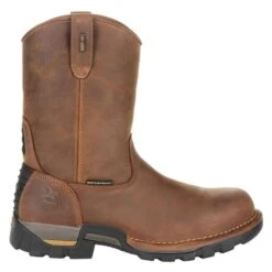 Men's Georgia Eagle One Pull-On Waterproof Boots 14 Men's Georgia Eagle One Pull-On Waterproof Boots -Boots Shoes Shop 5 650 georgia eagle one pull on waterproof brown