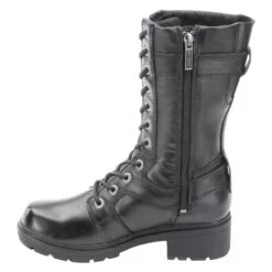 Women's Harley Davidson Footwear Eda Side-Zip Boots -Boots Shoes Shop 5 650 harley davidson footwear eda side zip black