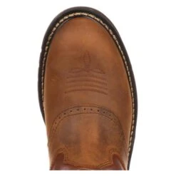 Men's Rocky 11" Branson Saddle Roper Waterproof Boots -Boots Shoes Shop 5 650 rocky 11 branson saddle roper waterproof aztec crazy horse ochre