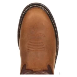 Men's Rocky 11" Original Ride Round Toe Boots -Boots Shoes Shop 5 650 rocky 11 original ride round toe aztec crazy horse bridle brown