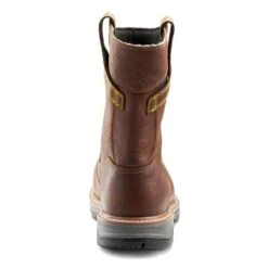 Men's Terra Patton Wellington IMG Aluminum Toe Waterproof Boots -Boots Shoes Shop 5 650 terra patton wellington img aluminum toe waterproof boots brown