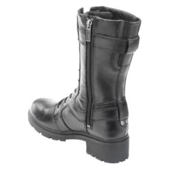 Women's Harley Davidson Footwear Eda Side-Zip Boots -Boots Shoes Shop 6 650 harley davidson footwear eda side zip black