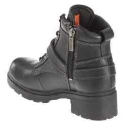 Women's Harley Davidson Tegan Side-Zip Boots -Boots Shoes Shop 6 650 harley davidson tegan side zip black
