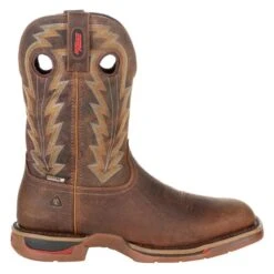 Men's Rocky 11" Long Range Western Waterproof Boots -Boots Shoes Shop 6 650 rocky 11 long range western waterproof boots distressed brown