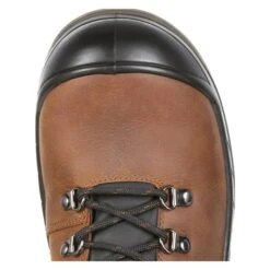 Men's Rocky 6" Worksmart Composite Toe Waterproof Boots -Boots Shoes Shop 6 650 rocky 6 worksmart composite toe waterproof brown